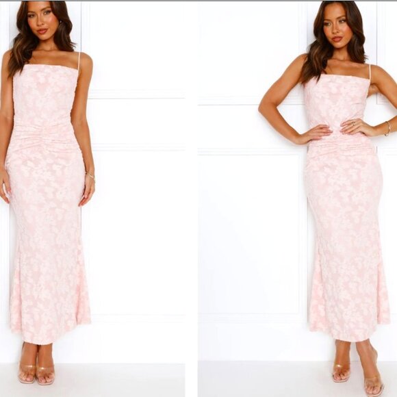 Hello Molly Dresses & Skirts - Hello Molly Pink Floral Maxi Dress-8